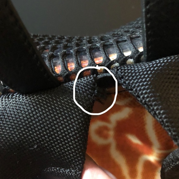 Zebra Print Canvas Backpack - Picture 6 of 8